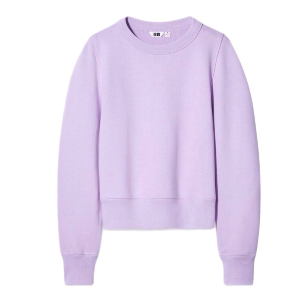 Uniqlo Crew Neck Sweater Lavender Purple Sz L